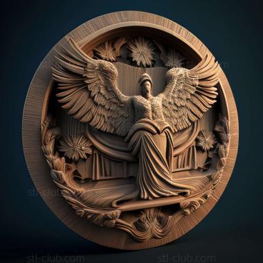 3D модель Корона в США (STL)